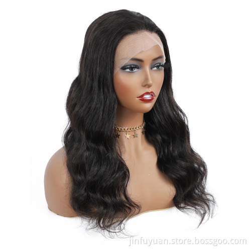 Brazilian Human Hair Lace Front Wig,body wave Virgin Hair Lace Wig For Black Women,Pre Pluck Lace Wig With Baby Hair